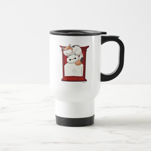 Baymax & Mochi | Supportive Type Travel Mug (Right)