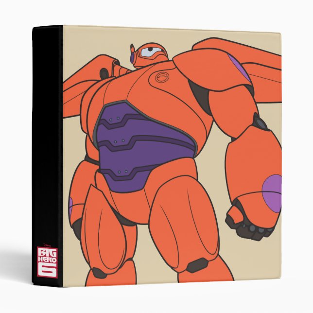 Baymax Orange Suit Binder (Front/Spine)