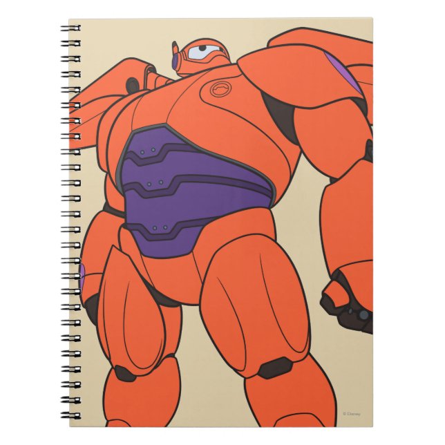 Baymax Orange Suit Notebook (Front)