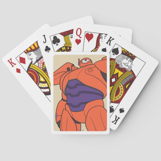 Baymax Orange Suit Poker Cards (Back)