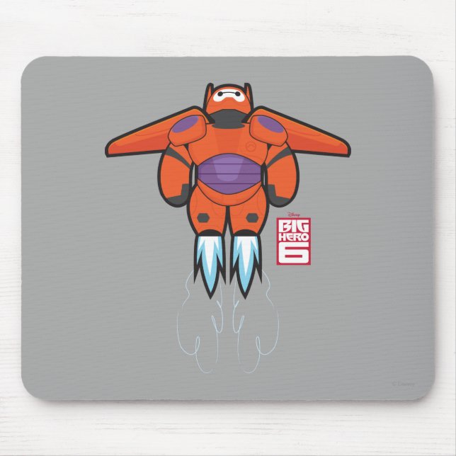 Baymax Orange Super Suit Mouse Pad (Front)