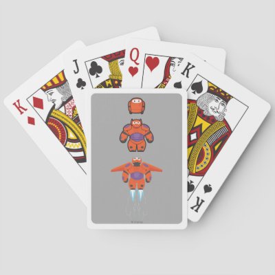 Baymax Orange Super Suit Poker Cards