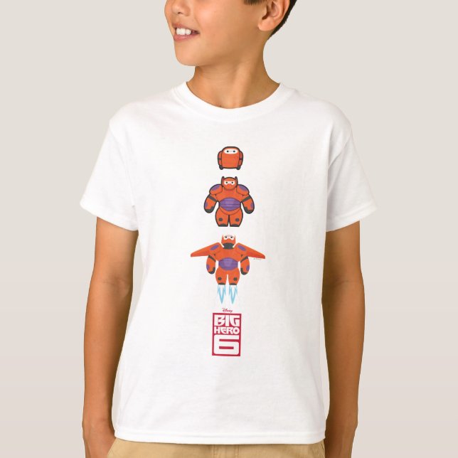 Baymax Orange Super Suit T-Shirt (Front)