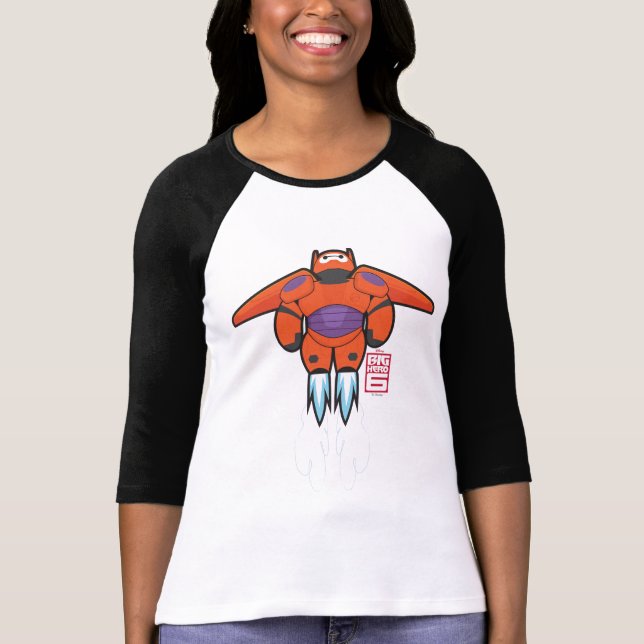 Baymax Orange Super Suit T-Shirt (Front)