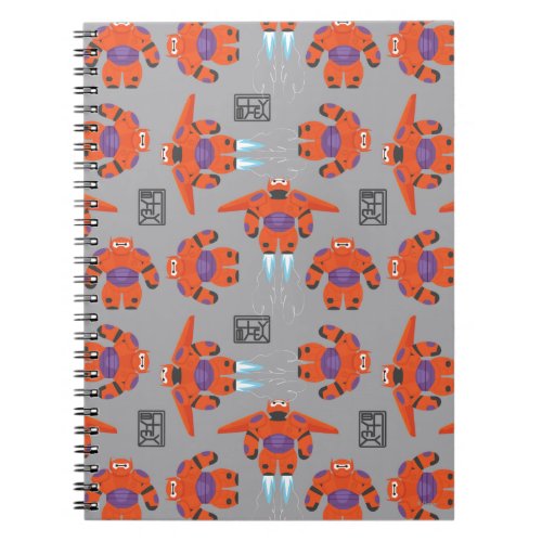 Baymax Orange Supersuit Pattern Notebook