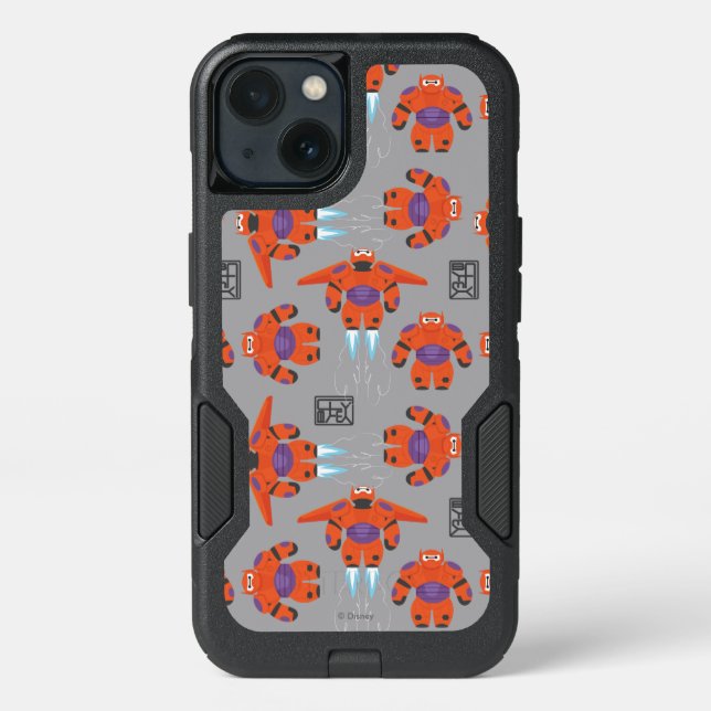 Baymax Orange Supersuit Pattern Otterbox iPhone Case (Back)