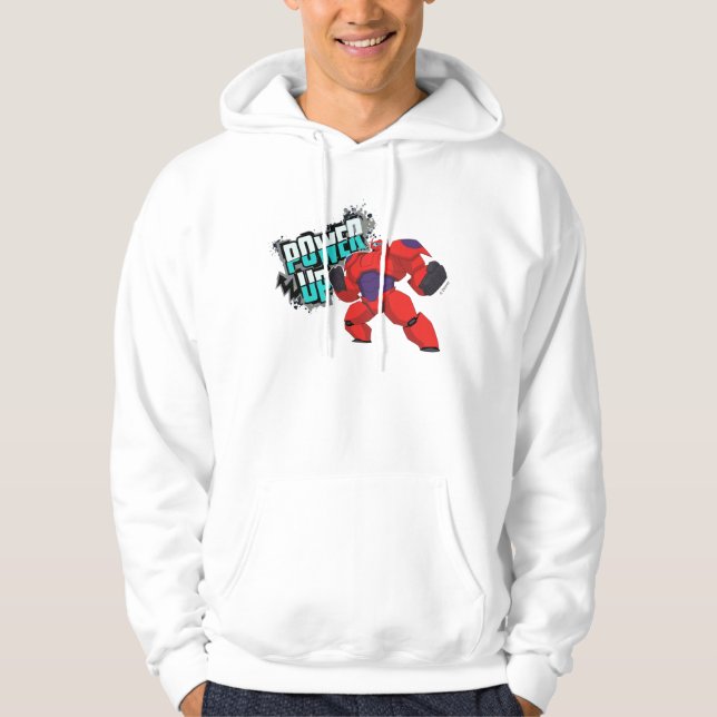Baymax | Power Up Hoodie (Front)