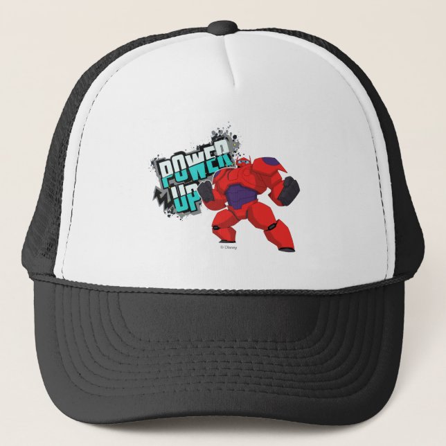 Baymax | Power Up Trucker Hat (Front)