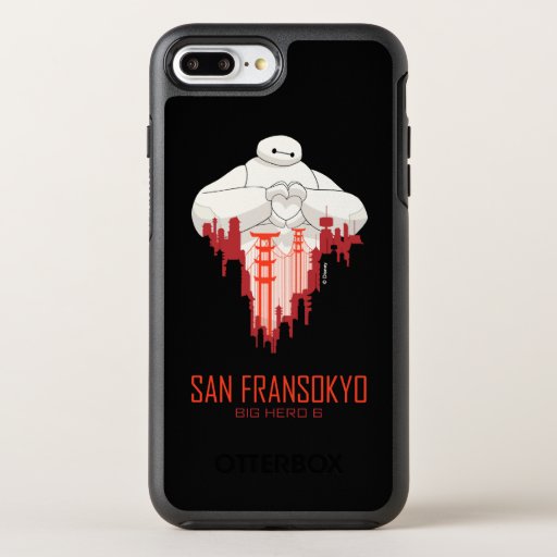 Baymax | San Fransokyo - Big Hero 6 OtterBox Symmetry iPhone 8 Plus/7 Plus Case