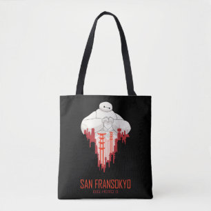 Baymax San Fransokyo - Big Hero 6 Tote Bag
