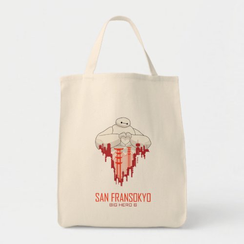 Baymax  San Fransokyo _ Big Hero 6 Tote Bag