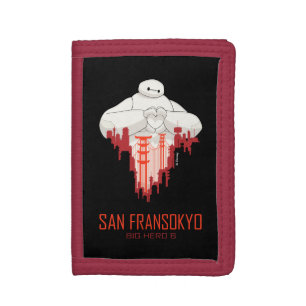 Baymax San Fransokyo - Big Hero 6 Tri-fold Wallet