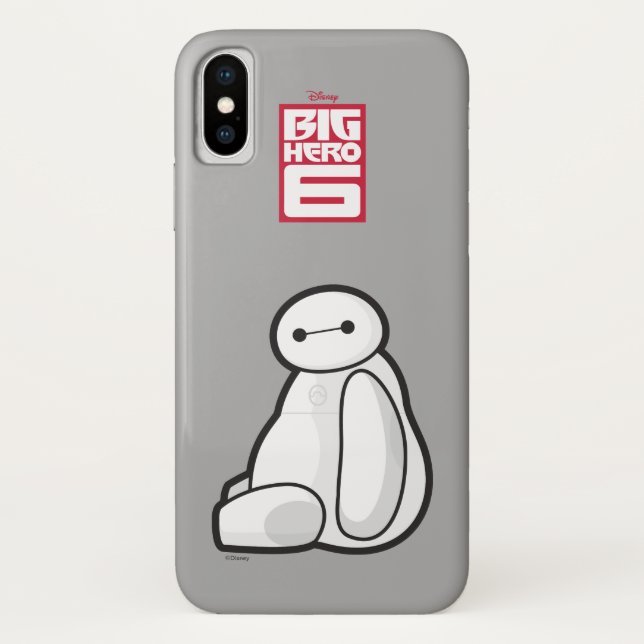 Baymax Sideways Sitting Case-Mate iPhone Case (Back)