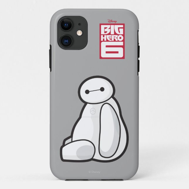 Baymax Sideways Sitting Case-Mate iPhone Case (Back)