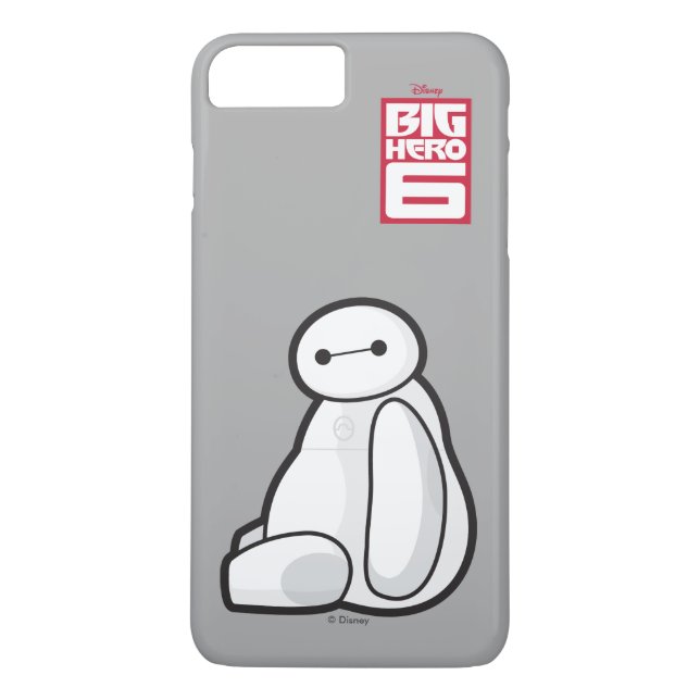 Baymax Sideways Sitting Case-Mate iPhone Case (Back)
