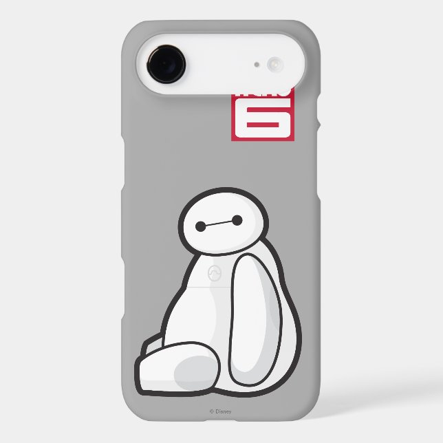 Baymax Sideways Sitting Case-Mate iPhone Case (Back)