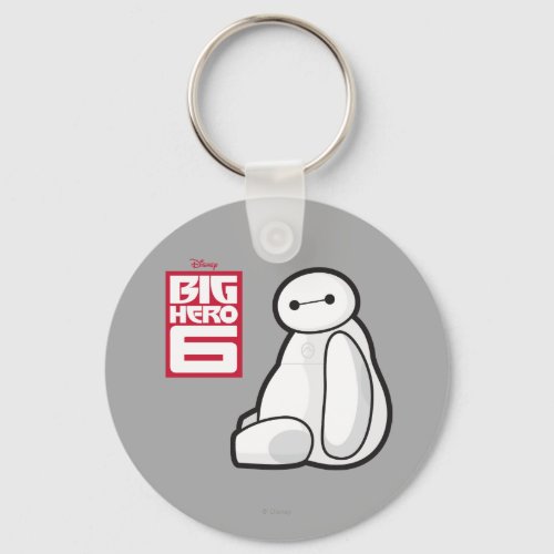 Baymax Sideways Sitting Keychain