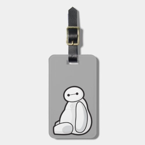 Baymax Sideways Sitting Luggage Tag