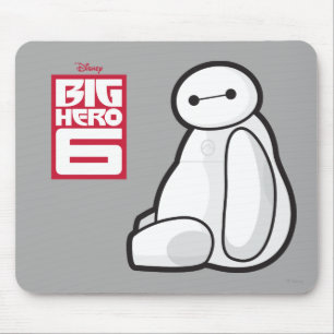 Baymax Sideways Sitting Mouse Pad