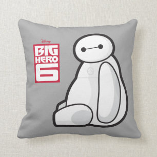Baymax Sideways Sitting Throw Pillow