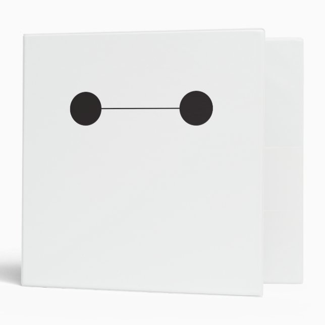 Baymax Silhouette Binder (Front/Inside)