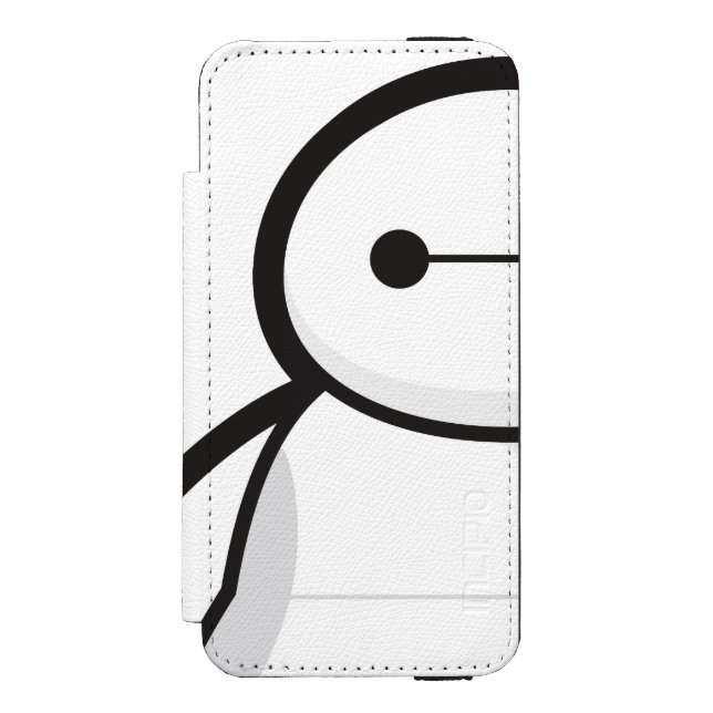 Baymax Standing Incipio iPhone Wallet Case (Folio Front)