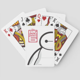 Baymax Standing Poker Cards
