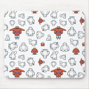 Baymax Suit Pattern Mouse Pad