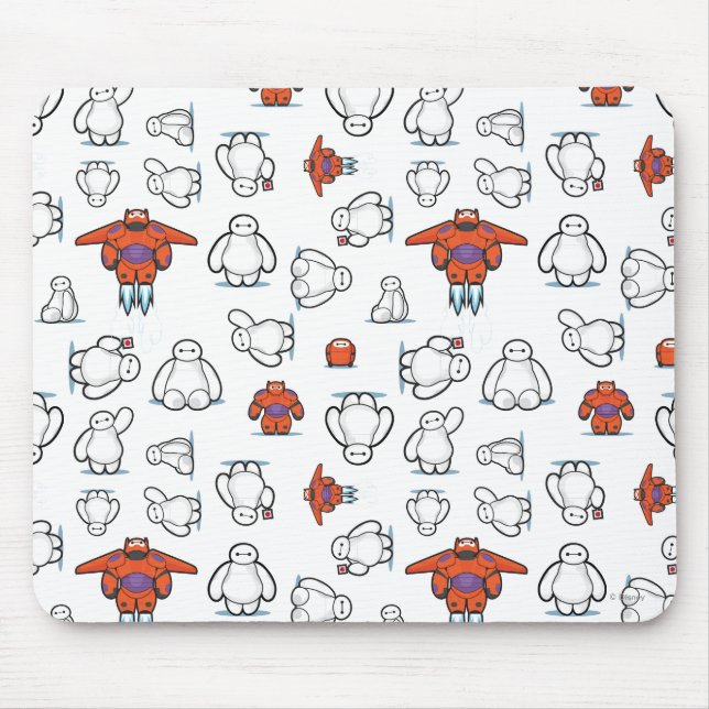 Baymax Suit Pattern Mouse Pad (Front)