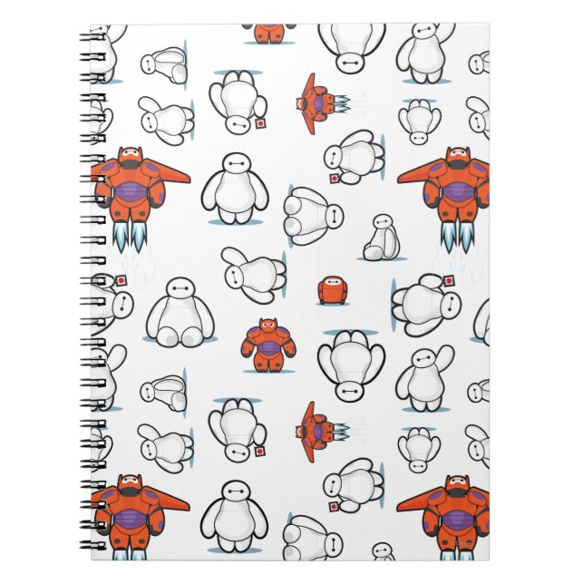 Baymax Suit Pattern Notebook (Front)