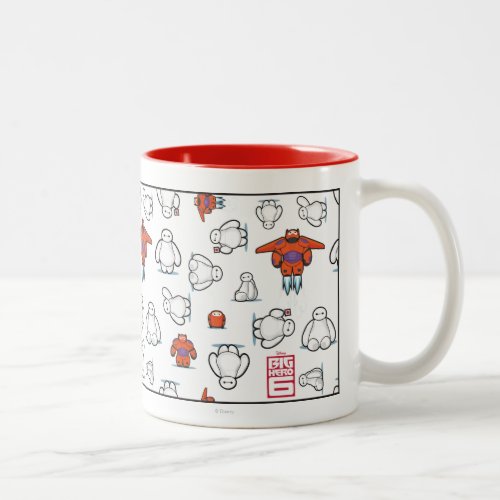 Baymax Suit Pattern Two_Tone Coffee Mug