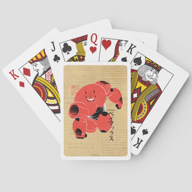 Baymax Supersuit Poker Cards (Back)