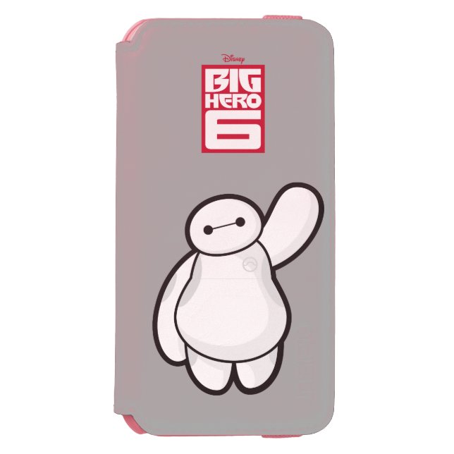 Baymax Waving Incipio iPhone Wallet Case (Folio Front)