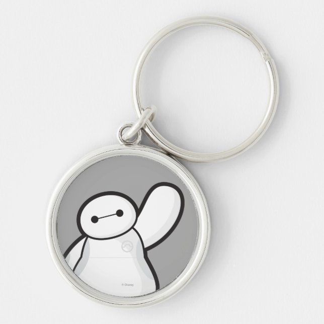 Baymax Waving Keychain (Front)