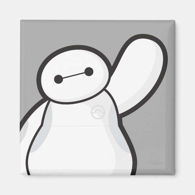 Baymax Waving Magnet (Front)