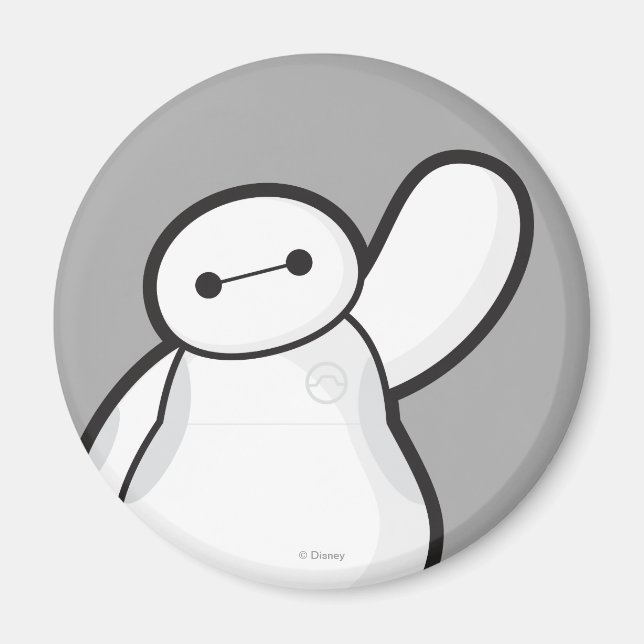 Baymax Waving Magnet (Front)
