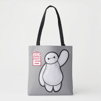 Baymax Waving Tote Bag