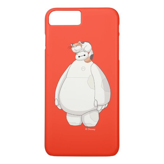 Baymax with Mochi on his Head Case-Mate iPhone Case (Back)