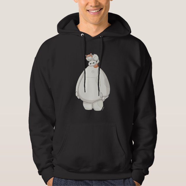 Baymax with Mochi on his Head Hoodie (Front)