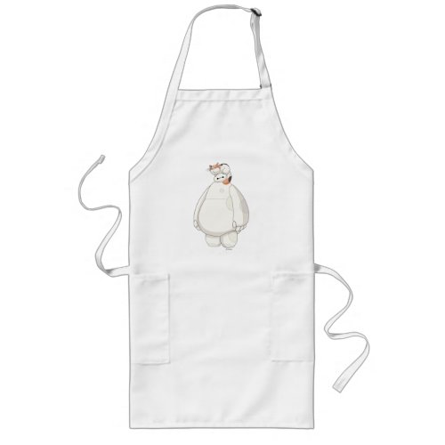 Baymax with Mochi on his Head Long Apron