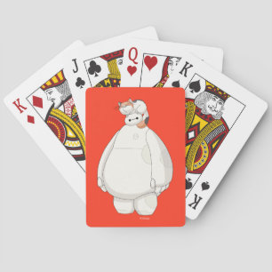 Baymax with Mochi on his Head Poker Cards
