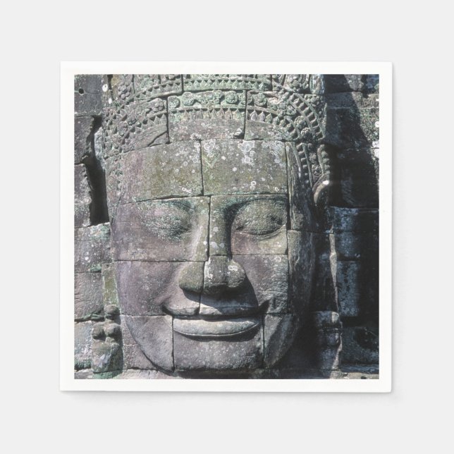 Bayon Temple in Angkor Wat - Cambodia Napkins (Front)