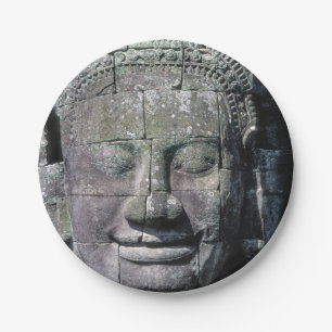 Bayon Temple in Angkor Wat - Cambodia Paper Plates
