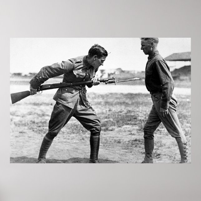 Bayonet Instruction Poster (Front)