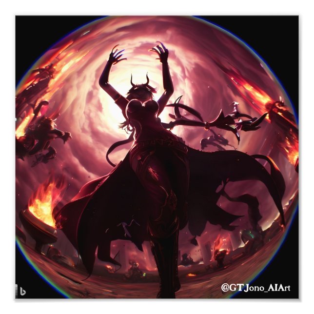 Bayonetta Photo Enlargement (Front)