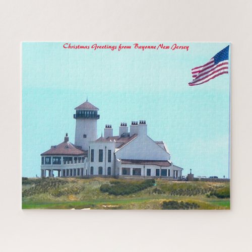 Bayonne New JerseyChristmas Greetings Jigsaw Puzzle