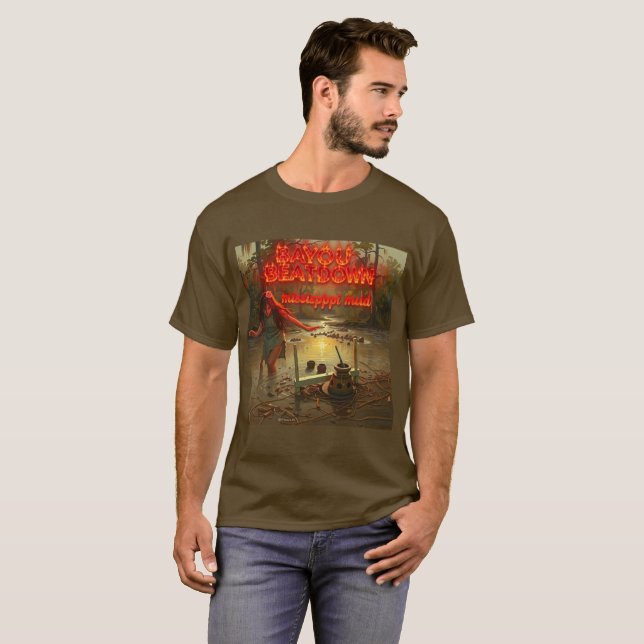 Bayou Beatdown shirt (Front Full)