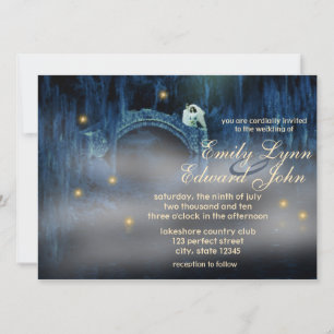 Bayou Bliss Brunette 2 Wedding Invitation
