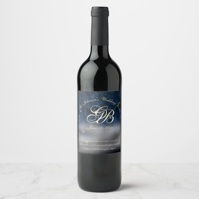 Bayou Bliss Wine Label (Front)
