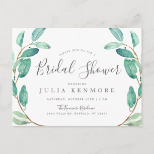 Bayou Botanical Bridal Shower Invite